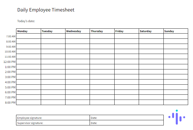 7 Free Timesheet Templates You Can Download and Use Now